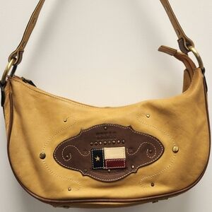 Texas Edition Western Trenditions Leather Shoulder Bag